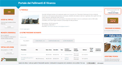 Desktop Screenshot of fallimentivicenza.com