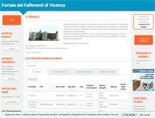 Tablet Screenshot of fallimentivicenza.com